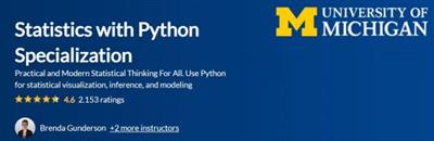 Coursera  - Statistics with Python Specialization 538e2e8bad2219110e986f57fedb89fb