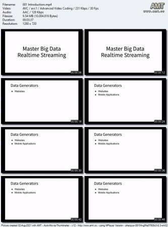 Master  Big Data Realtime Streaming