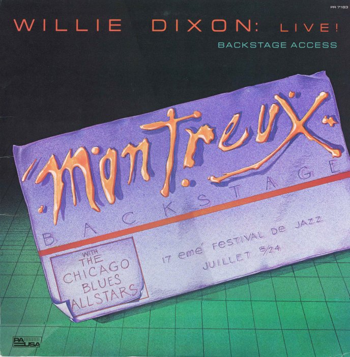 Willie Dixon - 1985 - Live! Backstage Access (Vinyl-Rip) [lossless]