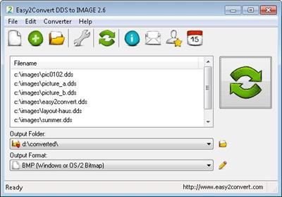 Easy2Convert  DDS to IMAGE 2.8
