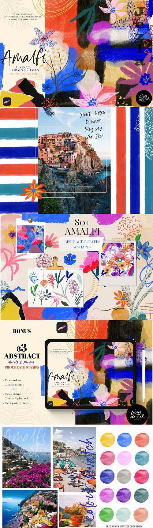 Amalfi: Abstract Floral & Shapes - 6114865 Amalfi: Abstract Floral & Shapes - 6114865