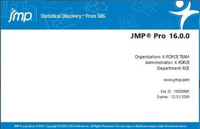 SAS JMP PRO v16.1 Update Only (x64) Multilanguage