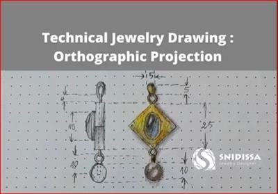 Technical  Jewelry Drawing  Orthographic Projection 9cc9d2ff5bf275ee80d3e600e9507f10