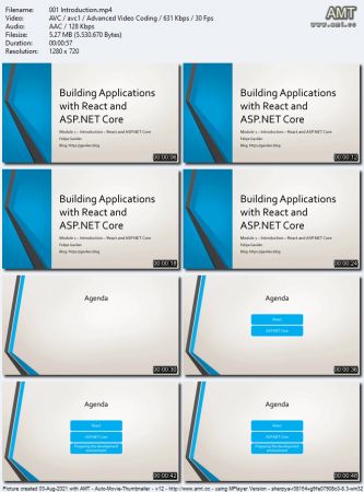 Building  Applications with React 17 and ASP.NET Core 6 (Updated 08/2021) 7b53a41854f09abc2db8ef2679d23dbe
