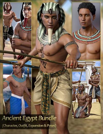 ANCIENT EGYPT BUNDLE ВЂ" CHARACTER, OUTFIT, EXPANSION AND POSES