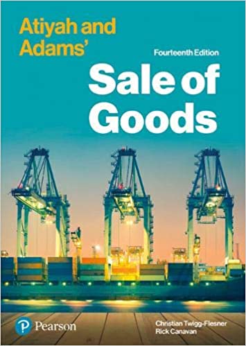 Atiyah and Adams' Sale of Goods, 14th Edition