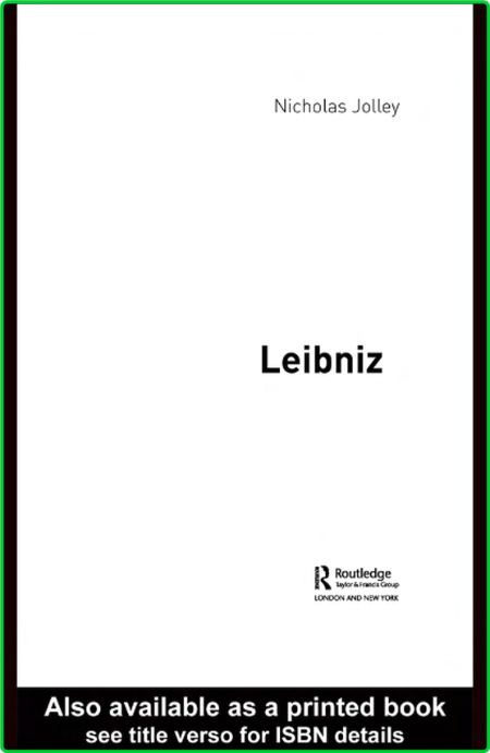 Leibniz Nicholas Jolley F878e7783e02348c46b88710b0af8bee