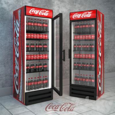 3DSky   Refrigerator Coca cola