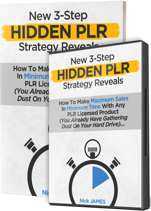 Hidden PLR - NEW 3-Step System Reveals How To Make Maximize Sales
