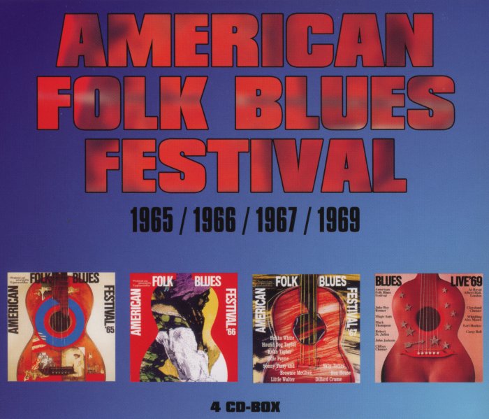 VA - American Folk Blues Festival 1965/1966/1967/1969 [4CD] (2002) [lossless]