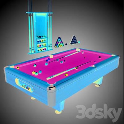 3DSky   Pool table Modern Suite II 8ft Sail and kievnitsa