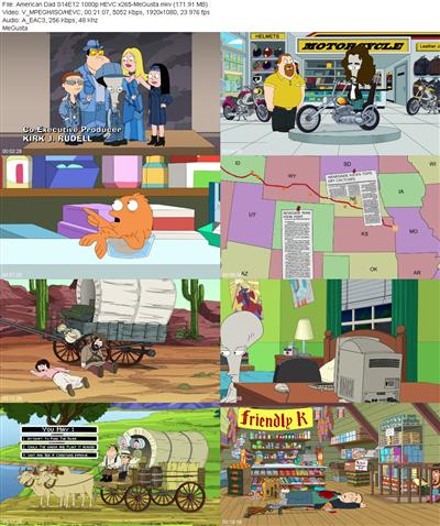 American Dad S14E12 1080p HEVC x265 