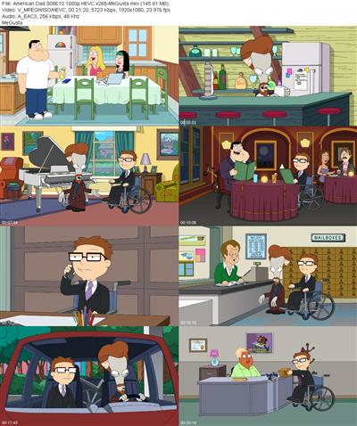 American Dad S08E10 1080p HEVC x265 