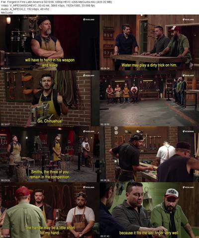 Forged In Fire Latin America S01E06 1080p HEVC x265 