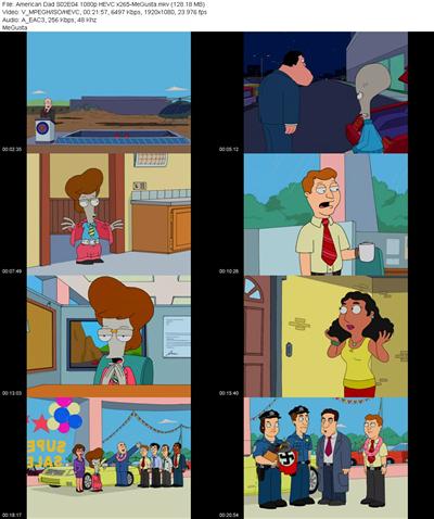 American Dad S02E04 1080p HEVC x265 