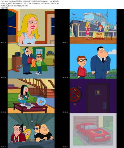 American Dad S02E08 1080p HEVC x265 