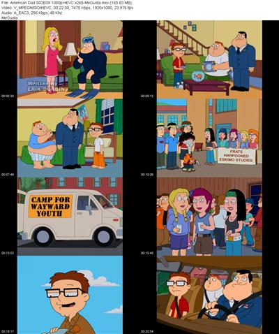 American Dad S02E09 1080p HEVC x265 