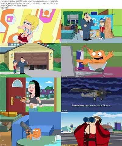 American Dad S13E02 1080p HEVC x265 