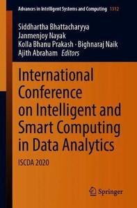 International Conference on Intelligent and Smart Computing in Data Analytics ISCDA 2020