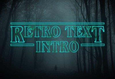 Create a "Stranger Things" Inspired  Text Animation in Adobe After Effects