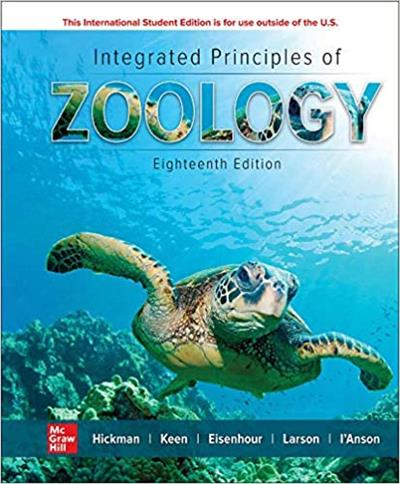 Integrated Principles of Zoology, 18th Edition