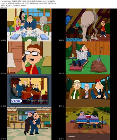 American Dad S01E08 1080p HEVC x265 