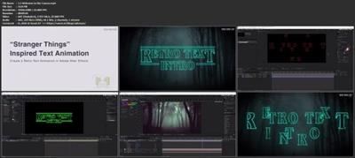 Create a "Stranger Things" Inspired  Text Animation in Adobe After Effects 18839380761657bd7112d8d94942a5b2