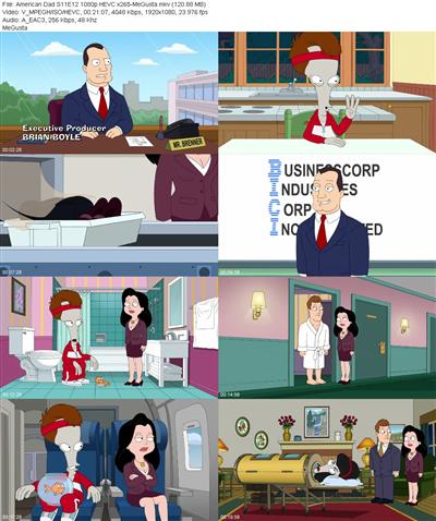 American Dad S11E12 1080p HEVC x265 