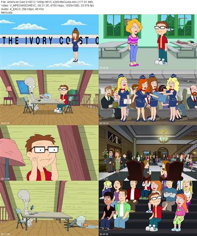 American Dad S10E12 1080p HEVC x265 