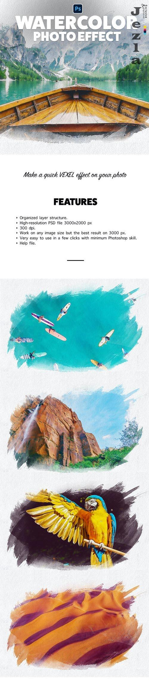 Watercolor Photo Effect - 32788587