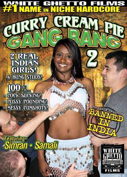 [WDIC] Curry Cream Pie Gang Bang #2 / Обконченная в групповухе Карри #2 (White Ghetto Films) [2011 г., Indian, Interracial, Cream Pie, Gang Bang, Facials, Hardcore, All Sex, DVDRip] (Simran, Samali)