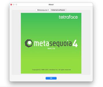 Metasequoia 4.7.7d EX Edition macOS