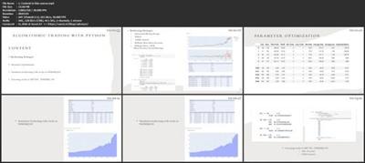 Algorithmic Trading with Real Python Hands On Examples