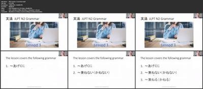 Japanese Grammar Online Course (JLPTN2）