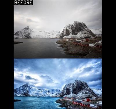 Landscape Photo - Cold Norway - Video Tutorial