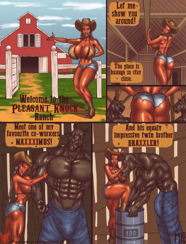 Mnogobatko - Welcome To The Pleasent Knock Ranch ENG ITA Porn Comics