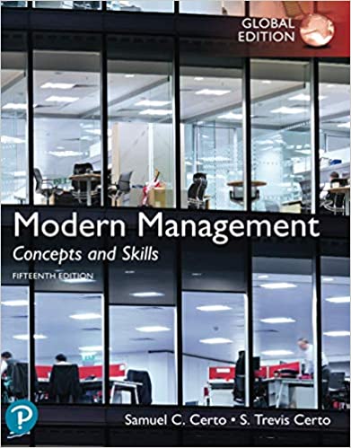 Modern Management Concepts and Skills, Global Edition, 15th Edition