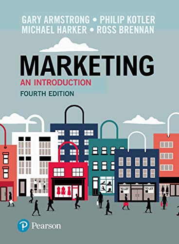 Marketing An Introduction, 4th Edition By Michael Harker
