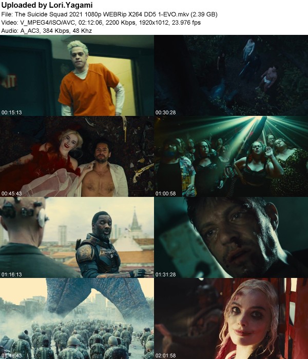 The Suicide Squad (2021) 1080p WEBRip X264 DD5 1-EVO