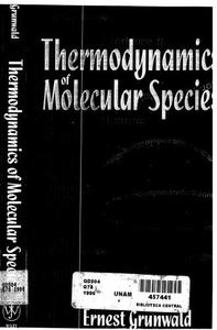 Thermodynamics of molecular species