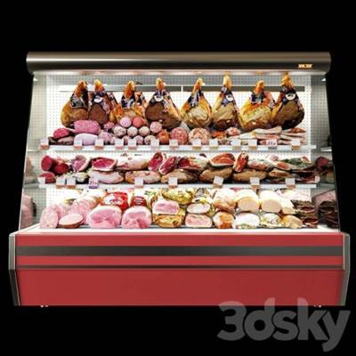 3DSky   Shelves with meat