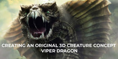 The Gnomon Workshop - Creating An Original 3D Creature Concept: Viper Dragon