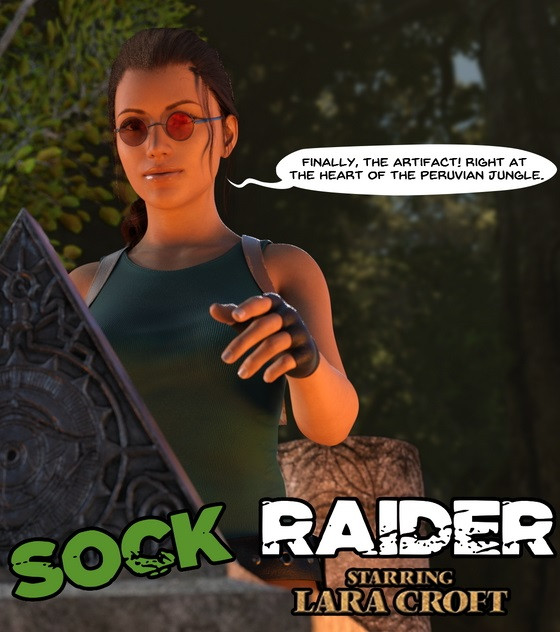 EarlPedibus - Sock Raider 3D Porn Comic