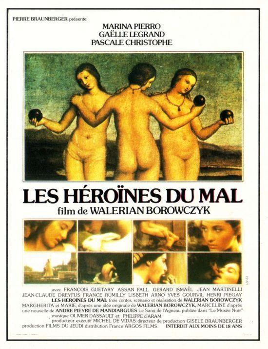 Les Héroïnes du mal / Immoral Women /   (Walerian Borowczyk, Argos Films) [1979 ., Drama, BDRemux, 1080p] [rus]