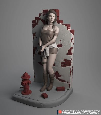 Jill Valentile STLs 3D print model