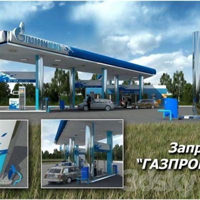 3DSky   Petrol Station "GAZPROMNEFT"