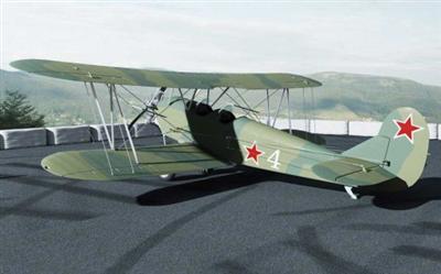 Highend3d   Polikarpov po 2 soviet biplane