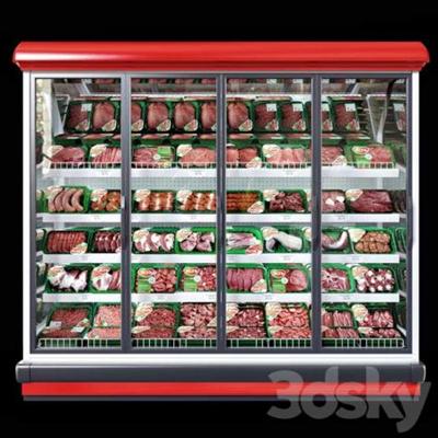 3DSky   Refrigerated showcase Bonnetneve Proxima