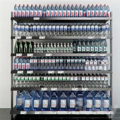 3DSky   Rack with mineral water