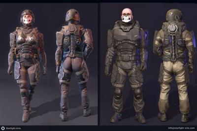 Unity Asset   Futuristic Soldiers Pack v1.0